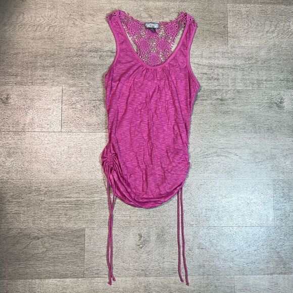 One Step Up, Rebellious One, Shein Tank Tops, Crop Top, Tie Up Tank, Size Small - Picture 3 of 7